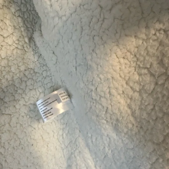 SOLD Michael Kors Girls Puffer Coat Pale Blue With Faux Fur Lining & Hood 10/12 - Picture 11 of 14